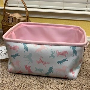 Unicorn Toy Basket